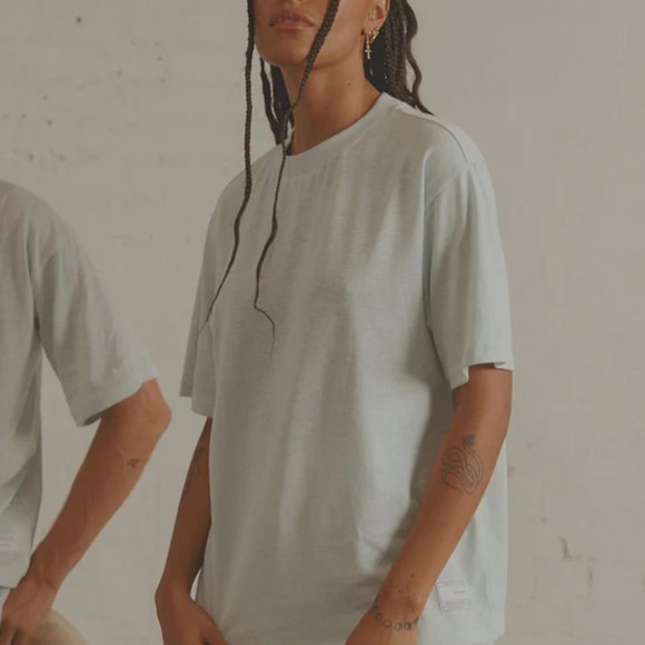 NWT Peppermayo Vacancy Supply - The Essential Tee - Baby Blue - Picture 4 of 6